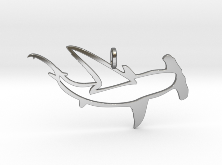 Pendentif requin marteau